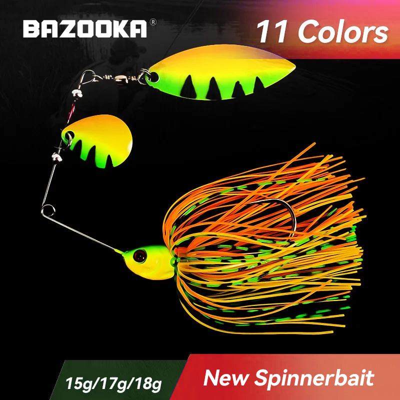 Fishing Lure Buzzbait - Bazooka 15g 18g Spinnerbait Vissen Lokken