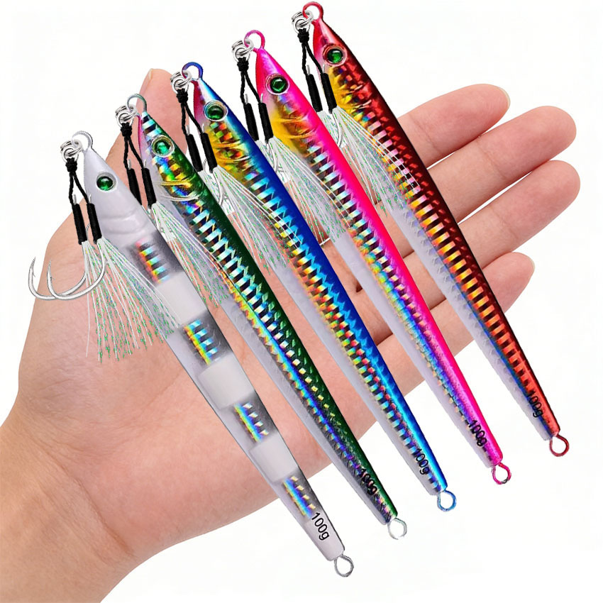Fishing Lure Buzzbait - Gegoten Metalen Jig Vissen Lokken 5PC