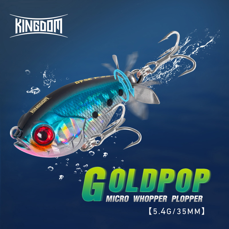 Kingdom Propeller Topwater Pop - Fishing Lure Spoon recensie en prijs