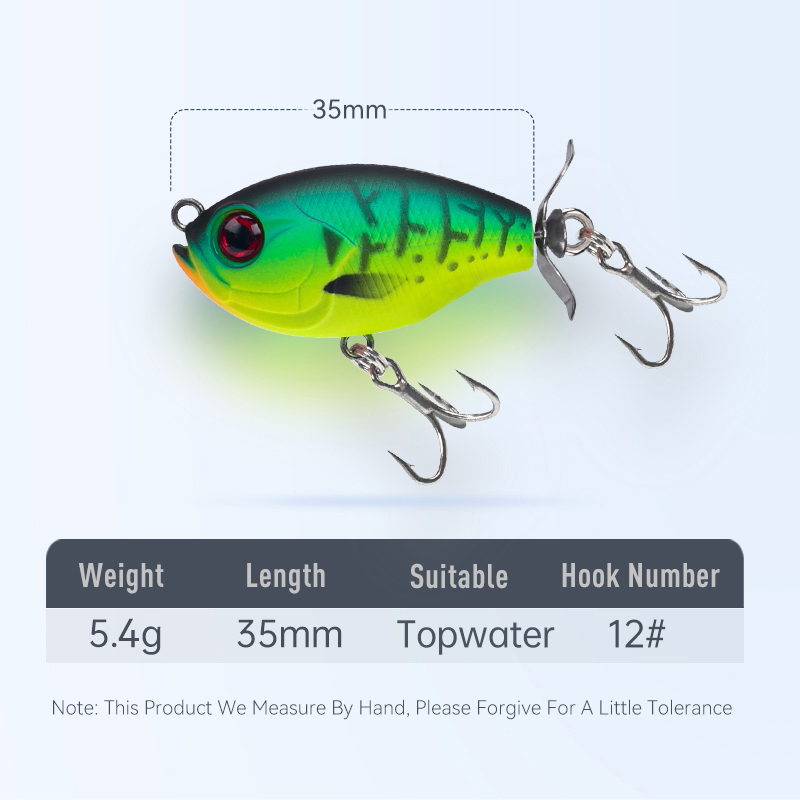 Kingdom Propeller Topwater Pop - Fishing Lure Spoon recensie en prijs
