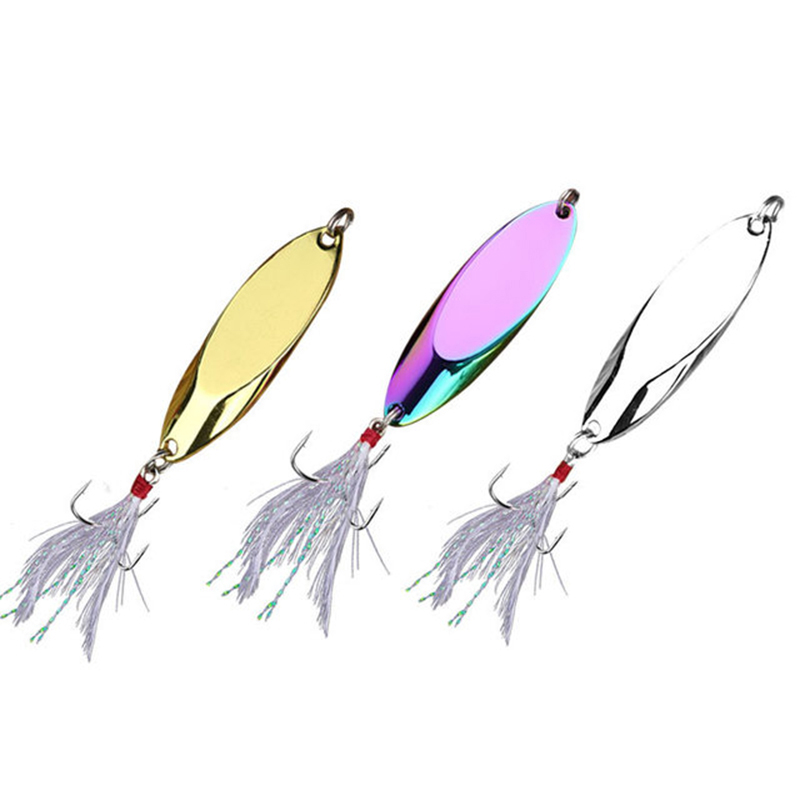 1 st 2.5g-35g Metalen Lepel Lo - Fishing Lure Spoon recensie en prijs