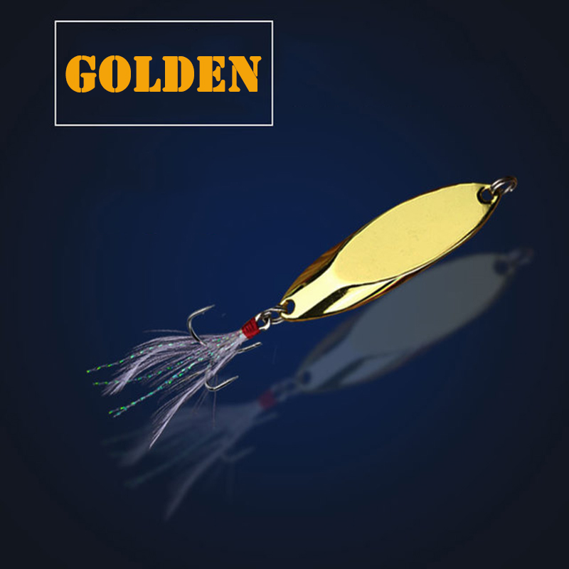 1 st 2.5g-35g Metalen Lepel Lo - Fishing Lure Spoon recensie en prijs