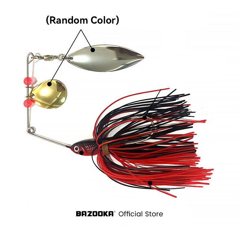 Bazooka 15g 18g Spinnerbait Vi - Fishing Lure Buzzbait recensie en prijs
