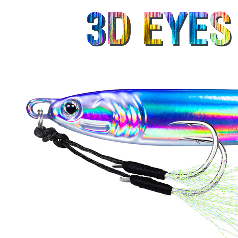 7 Stuks 40G 60G 80G 100G Licht - Fishing Lure Spoon recensie en prijs