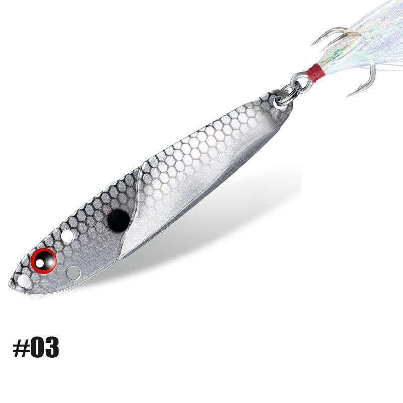 1PC Metal Jig 3D Vis Aas Tackl - Fishing Lure Spoon recensie en prijs