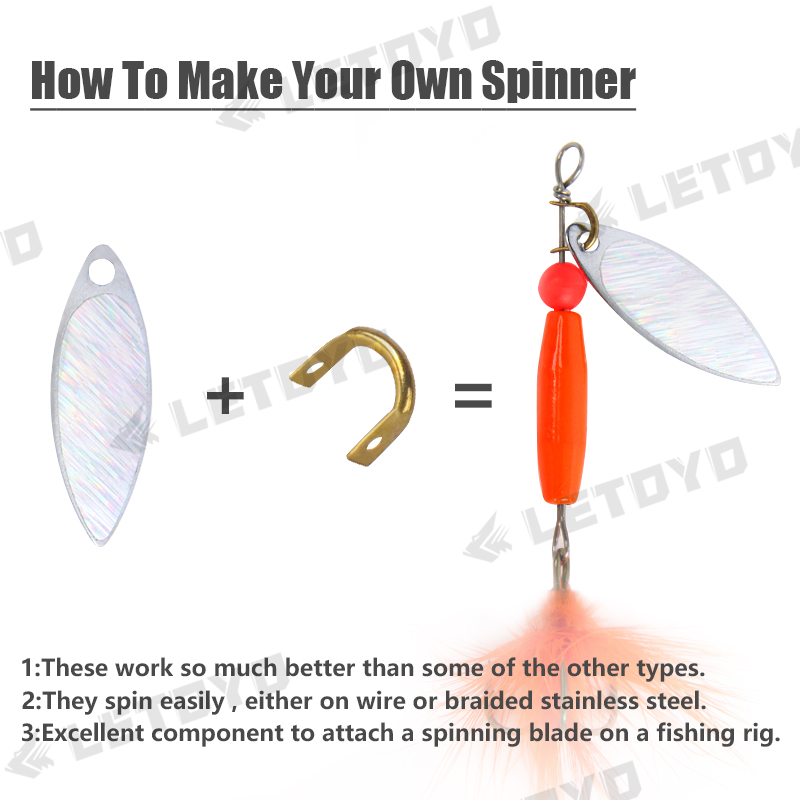 Letoyo 100Pcs Gevouwen Clevise - Fishing Lure Making Kit recensie en prijs