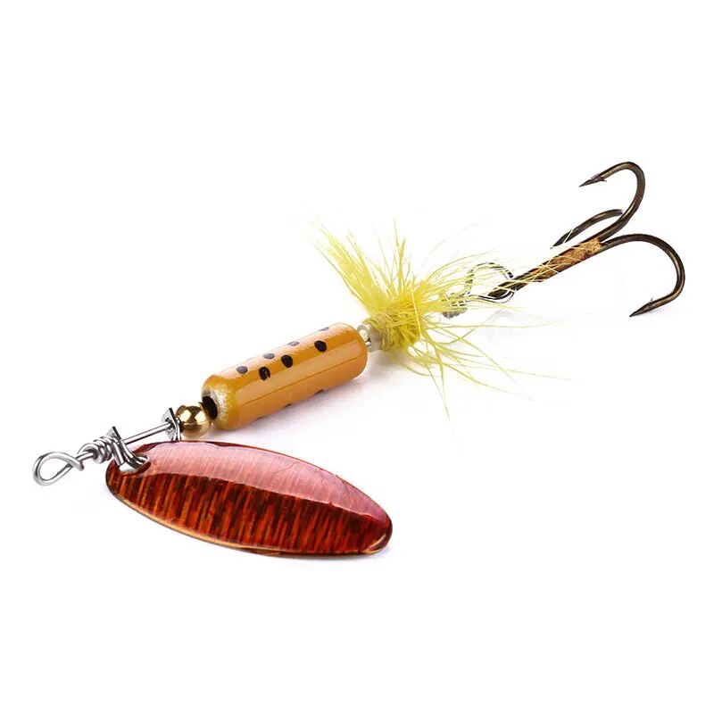 Metalen VIB Lokt 1PCS 3.5g Vee - Fishing Lure Spoon recensie en prijs