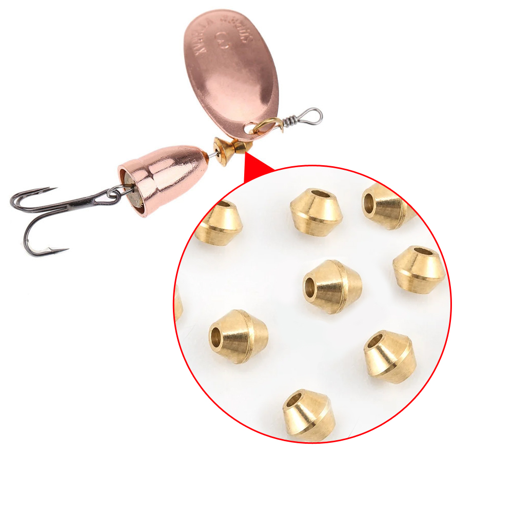 40 stks DIY Lokken Messing Vis - Fishing Lure Spinner recensie en prijs