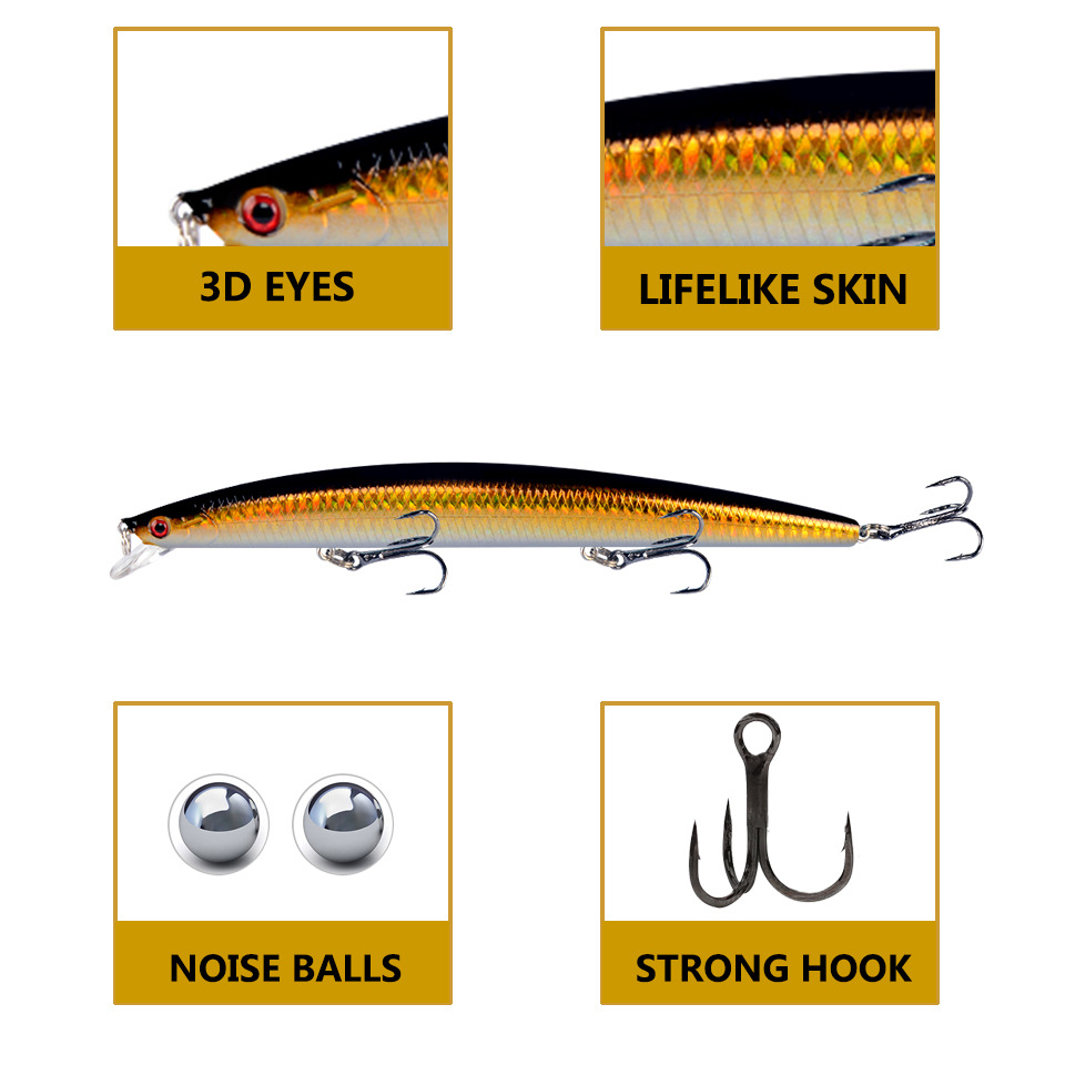 18cm 24g Minnow Vis Aas Laser  - Fishing Lure Crankbait recensie en prijs