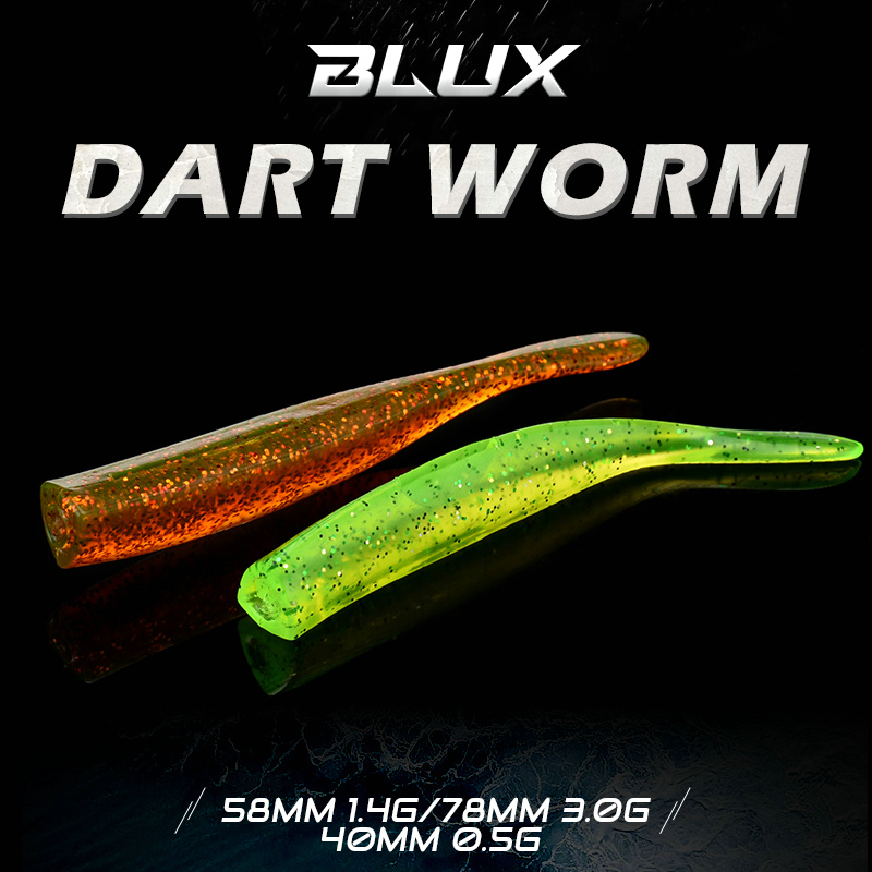 BLUX Nieuwe Dart Worm Zacht Aa - Fishing Lure Soft Plastic recensie en prijs