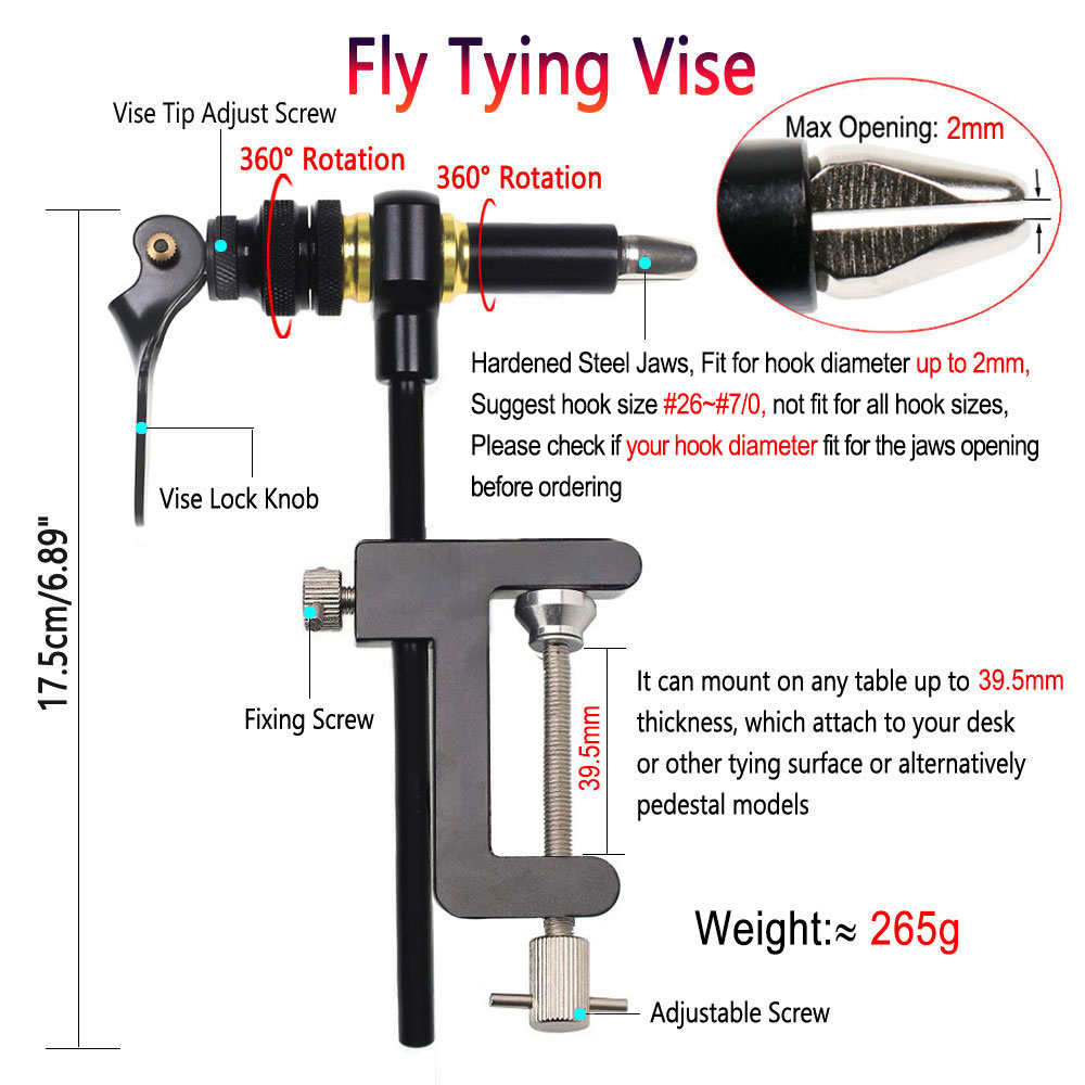 Bimoo 360 °   Rotatie C-Clamp  - Fishing Lure Spinner recensie en prijs