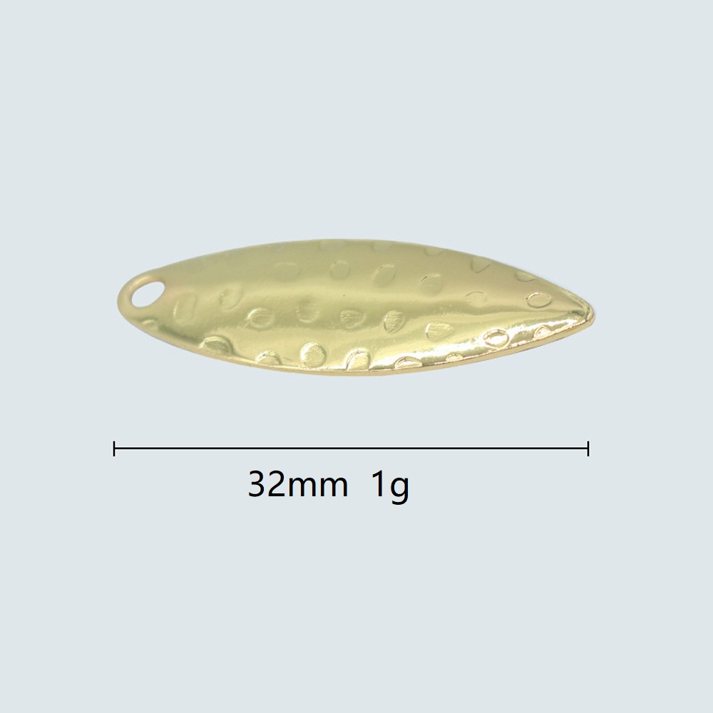 10 stuks/lot Wilgenblad Paille - Fishing Lure Spoon recensie en prijs