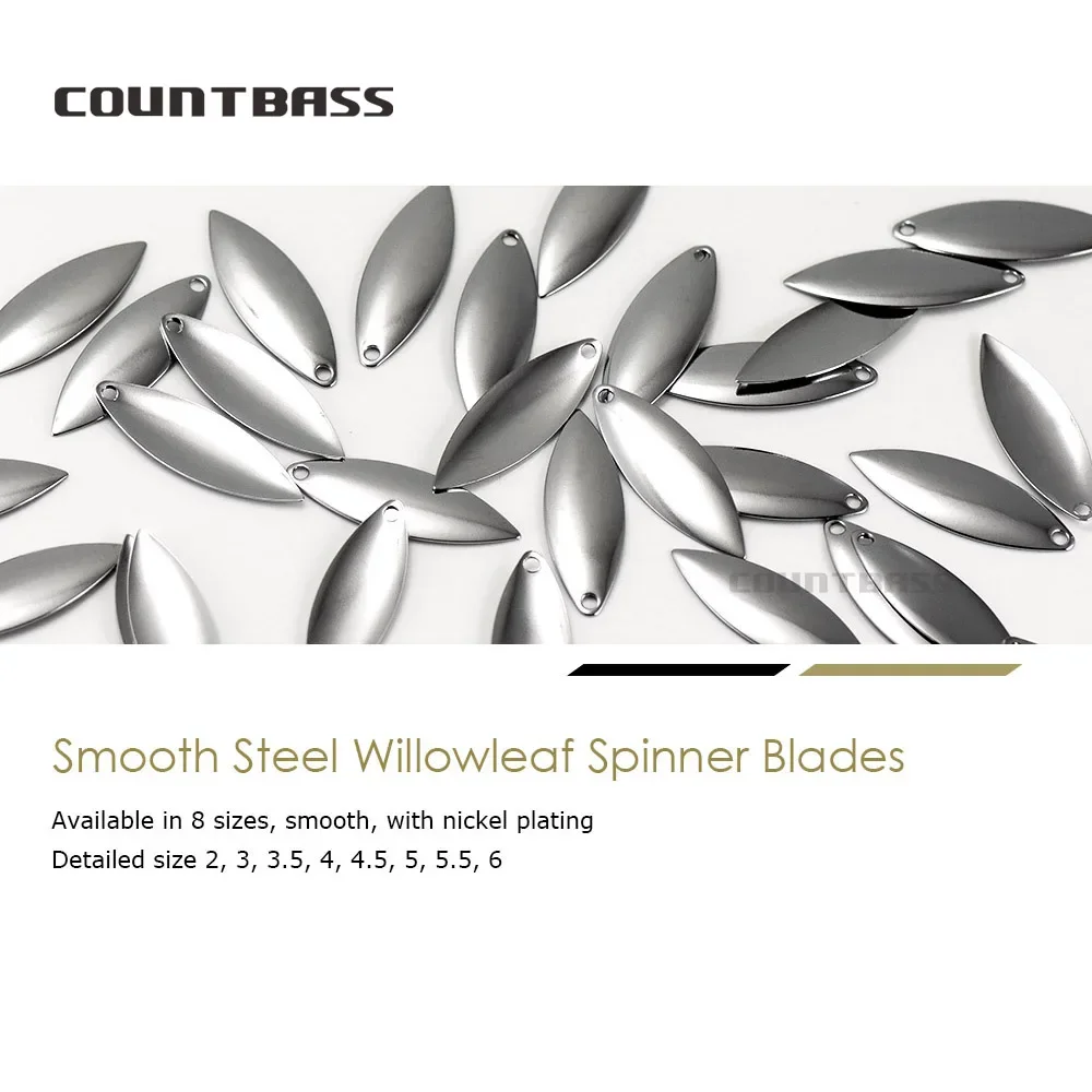Countbass 50 stks Maat 1-6 Nik - Fishing Lure Blade Bait recensie en prijs