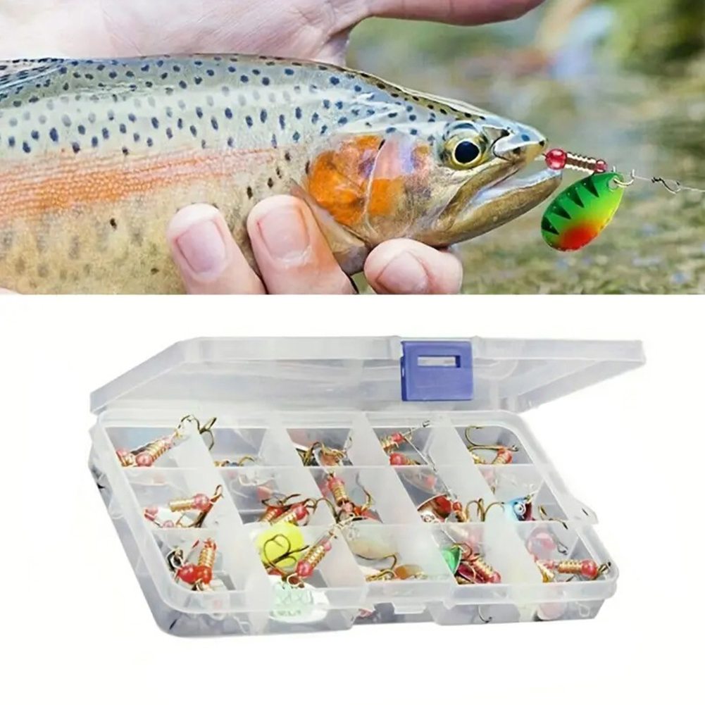 30 Stuks Metalen Lepel Spinner - Fishing Lure Spoon recensie en prijs