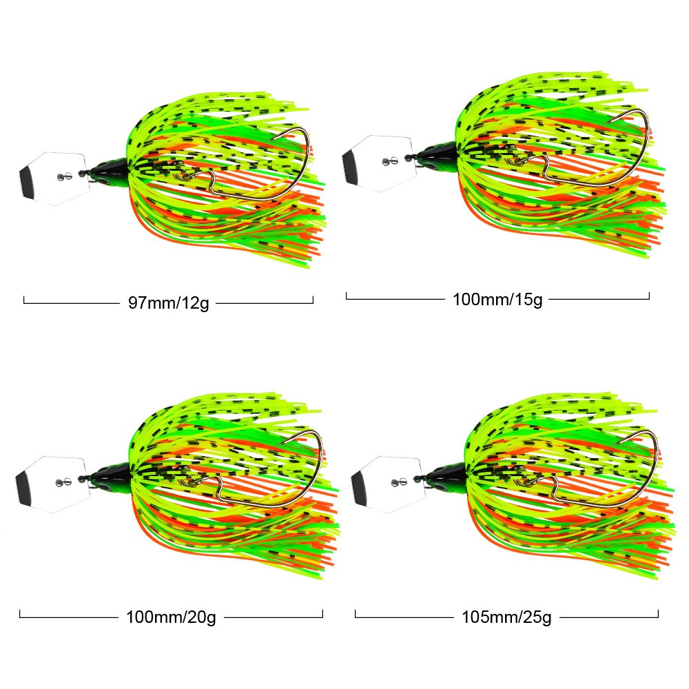 12G/15G/20G/ Chatterbait Spinn - Fishing Lure Buzzbait recensie en prijs