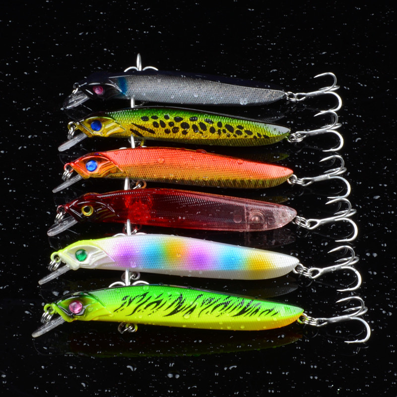 6 Kleuren Boxed Floating Minno - Fishing Lure Crankbait recensie en prijs
