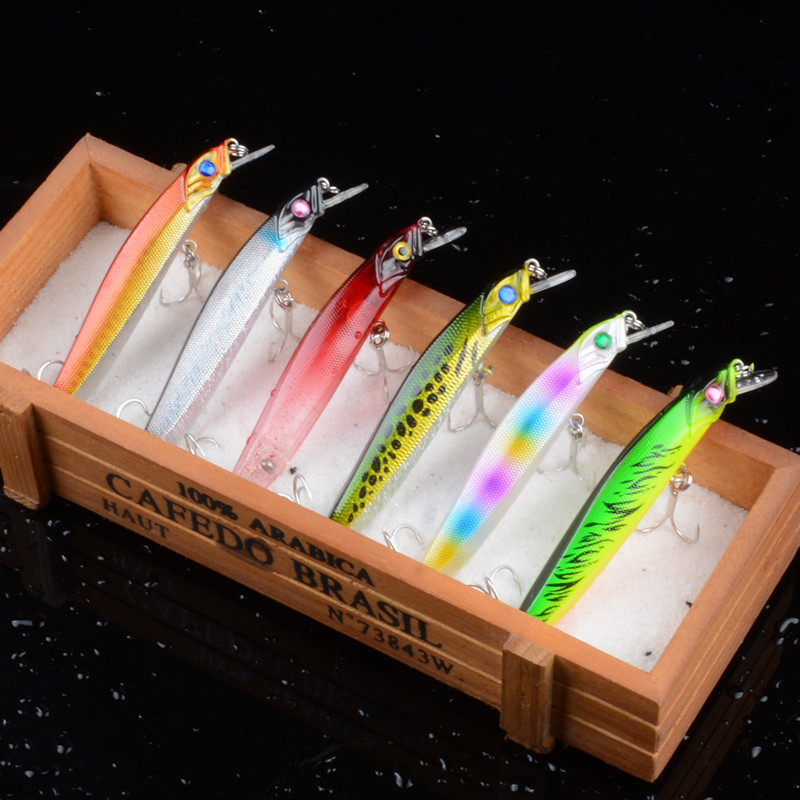 6 Kleuren Boxed Floating Minno - Fishing Lure Crankbait recensie en prijs