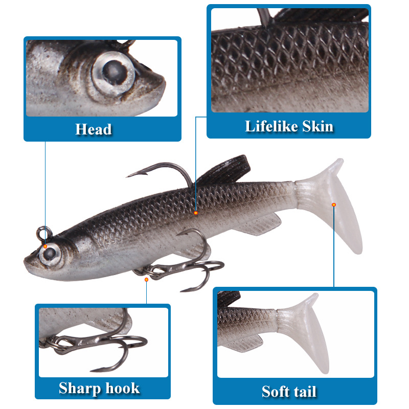 T Staart Zacht Aas Zacht Kunst - Fishing Lure Soft Plastic recensie en prijs